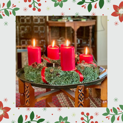 Grüße zur 🕯️🕯️🕯️🕯️ Weihnachtszeit 🎄